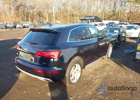 2021 Audi Q5 Premium Plus z USA, uszkodzony, nr VIN WA1BNAFY9L2054459